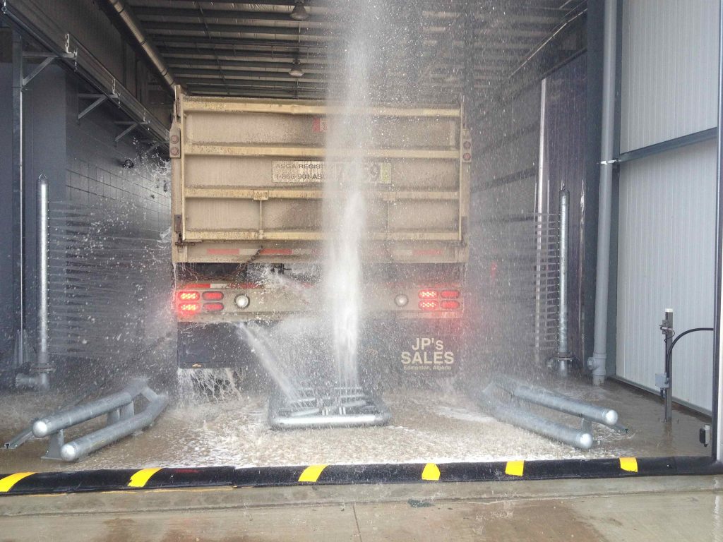 Tire Wash Systems Eliminate Dirt from Wheels, Tires & Chassis