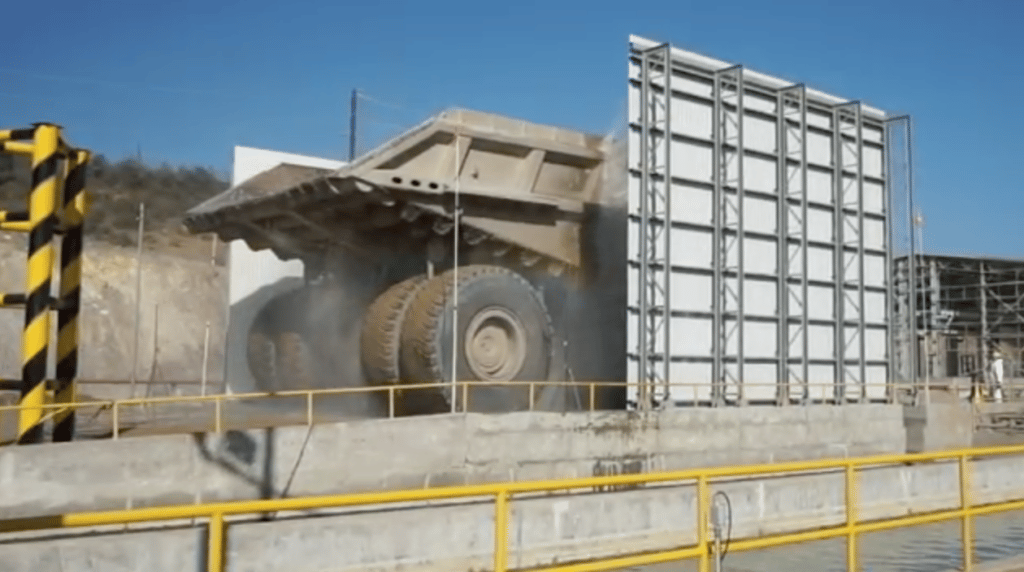 InterClean drive through haul truck wash