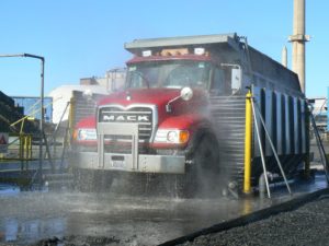InterClean truck wash system