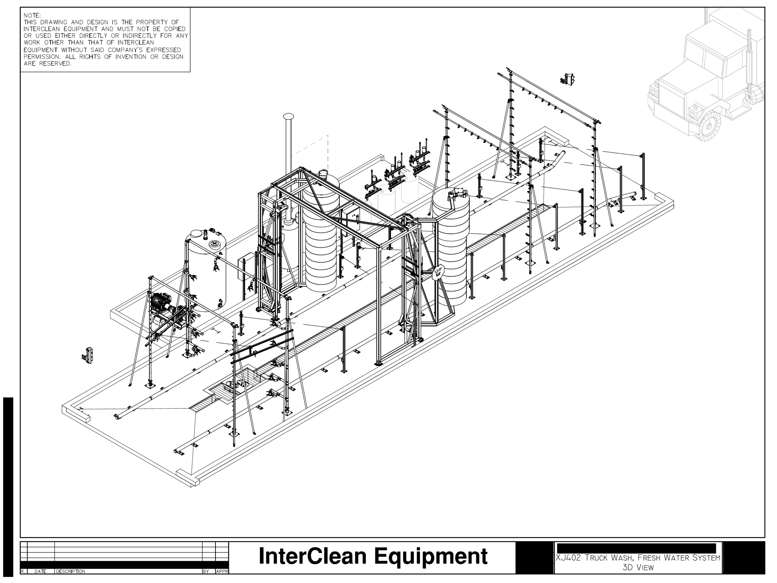 XJ 402 wash system diagram