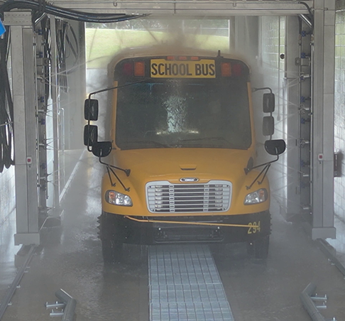 InterClean School Bus Wash - Touchless Gantry