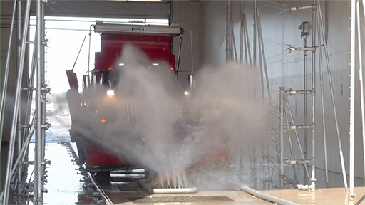 Chassis Wash System - Fresh Water Salt Truck