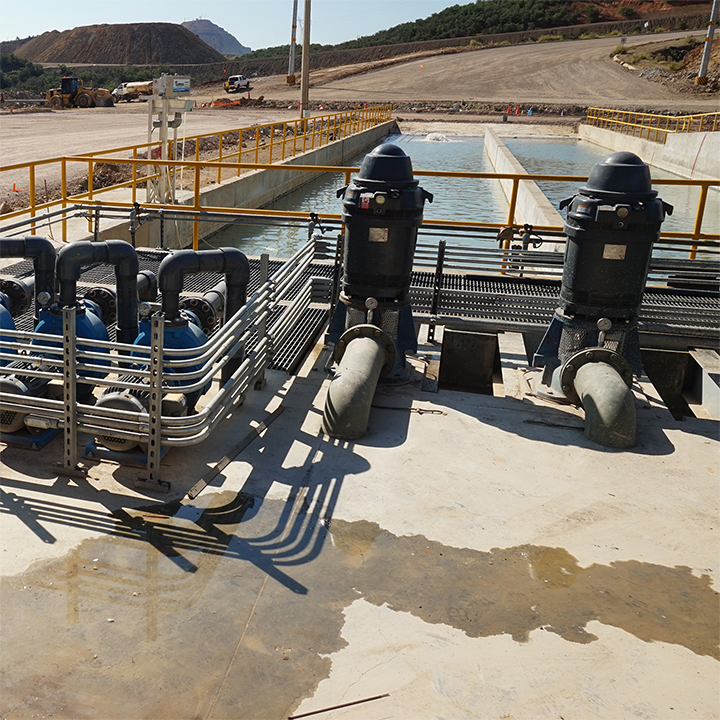 High Pressure Pumps for Water Reclaim, Buenavista Del Cobre
